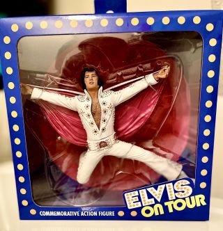 Neca Elvis Presley On Tour Live 1972 Commemorative 7 " Action Figure Mib
