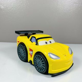 Disney Pixar Cars 2 Shake N Go Jeff Gorvette 2010 Mattel
