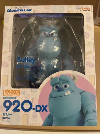 Monsters Inc Sulley Dx Nendoroid Deluxe Action Figure Good Smile Pixar Disney