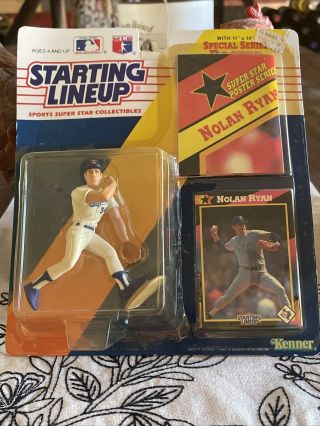 1992 Starting Lineup Nolan Ryan Baseball Figure