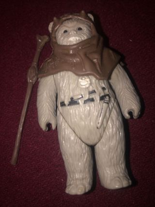 Vintage 1983 Kenner Star Wars Ewok Chief Chirpa