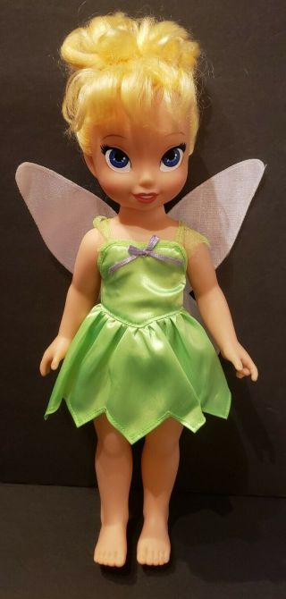 Disney Tinkerbell 14 " Fairy Doll By Playmates Toys 2002