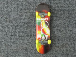 Danny Way Plan B Tech Deck Skateboard 96mm Fingerboard Rare Vintage Girl Aws Atm