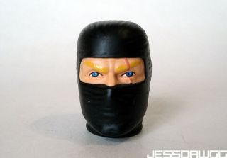 Snake Eyes Head Sculpt From 12 " Figure Gi Joe By Hasbro For Custom 1/6 Scale