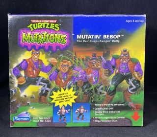 Vintage 1992 Playmates Teenage Mutant Ninja Turtles Mutations Mutatin Bebop Tmnt