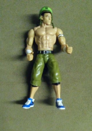 John Cena 2010 Mattel Wwe Wrestling Action Figure Green Pants P9519
