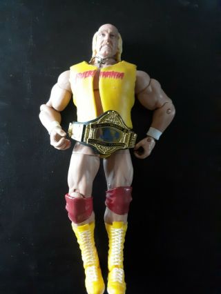 Mattel Wwe Hulk Hogan Defining Moments Elite Action Figure No Bandana W Belt