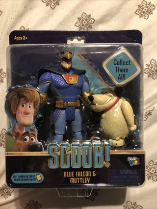 Scooby Doo Movie Scoob Blue Falcon & Muttley 6 " Action Figures Playset 2020