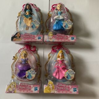 Disney Princess Mini Figure Set Cinderella Aurora Rapunzel Pocahontas