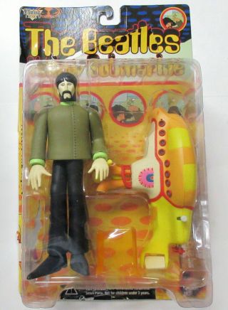 The Beatles Yellow Submarine George Harrison Figure 1999 Mcfarlane Toys
