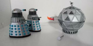 Doctor Who Daleks,  Mechanoid Chase Collectors Set Classic Action Figure Loose