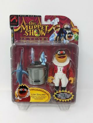 The Muppet Show - Lew Zealand With Fish Series 3 Action Figure By Palisades Toys