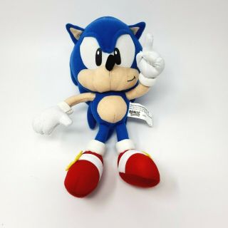 Sega Blue Sonic The Hedgehog Classic 2013 Stuffed Plush Doll 9 "