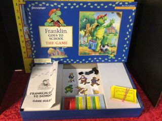 Franklin Goes To School The Game Complete Nelvana Pressman 1986