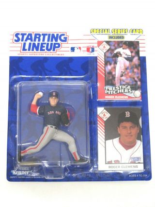 Starting Lineup Action Figure Roger Clemens 1993 Boston Red Sox Kenner