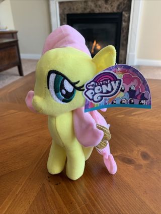 My Little Pony Fluttershy Yellow Pony Pegasus Plush Toy Factory 8”