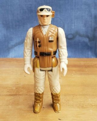 Vintage Loose 1980 Star Wars: Esb Hoth Rebel Soldier Kenner Hong Kong