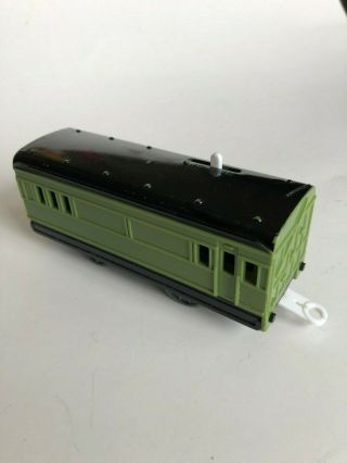 Thomas & Friends Trackmaster Motorized Green Coach / Cable Car - Htf -
