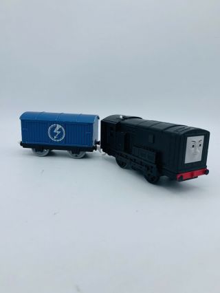 Trackmaster Diesel Motorized Thomas & Friends Train Power Co.  Boxcar Cargo Car