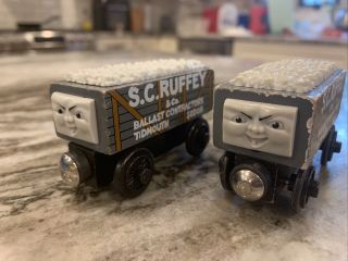 Sc Ruffey 1996 And 1997/ Rare Vintage Thomas Wooden Train