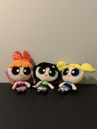 Powerpuff Girls - Cartoon Network - 90s - Small Plush/stuffed Doll