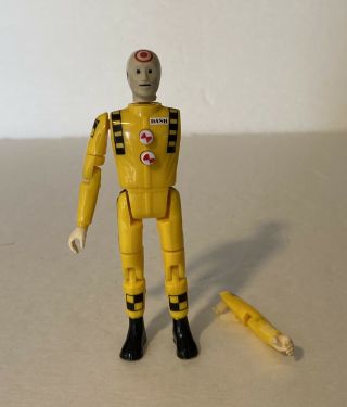 Dash Dummy Figure: Vintage Incredible Crash Dummies By Tyco