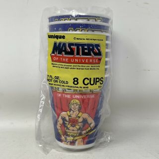 Vintage He - Man & The Masters Of The Universe Nos Party Cups