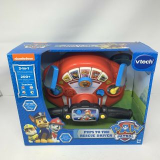 Vtech Paw Patrol Pups To The Rescue Driver Nickelodeon Educational
