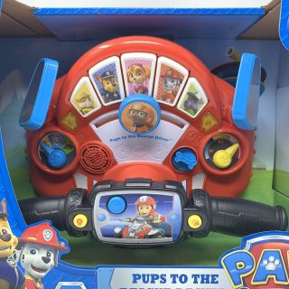 Vtech Paw Patrol Pups To The Rescue Driver Nickelodeon Educational 2