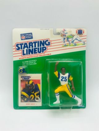 Jerry Gray 1988 Kenner Starting Lineup St.  Louis Rams Nfl Football