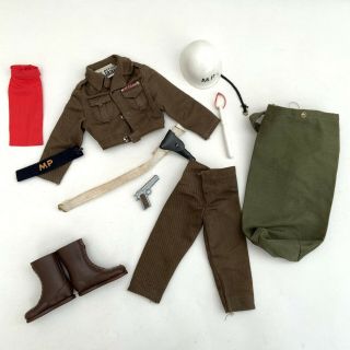 Vintage 1960’s Action Man Doll Figure Uniform Mp Military Police Clothes Set