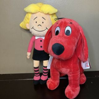 Clifford The Big Red Dog & Emily Elizabeth Plush Stuffed Animals Kohls Cares
