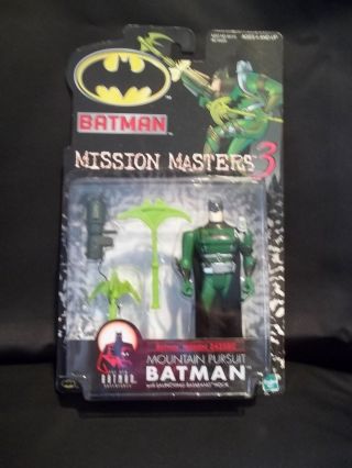 Batman Mission Masters 3 Mountain Pursuit Batman Adventures Figure Nib