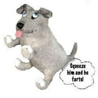 William Kotzwinkle 8 " Walter The Farting Dog Plush Doll Toy