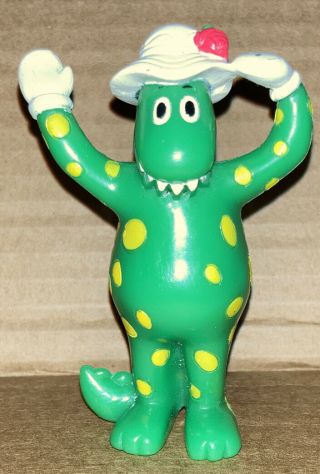 2004 Spin Master Wiggles Pvc Figure - Dorothy The Dinosaur - 3 1/4 Inches