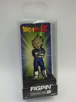 Figpin Dragon Ball Z Vegeta 25 Neuf Pin 
