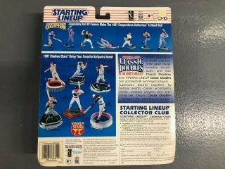 1997 Starting Lineup Classic Doubles Frank Thomas / Babe Ruth Chicago WS & Yanks 2