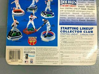 1997 Starting Lineup Classic Doubles Frank Thomas / Babe Ruth Chicago WS & Yanks 3
