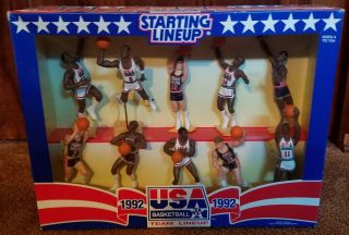 Kenner Starting Lineup 1992 Usa Olympic Basketball Dream Team Box Set Nib - Nmt