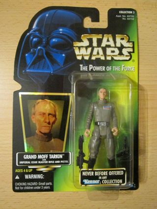 Star Wars Potf Grand Moff Tarkin (kenner Hasbro,  1996) Power Of The Force Toy
