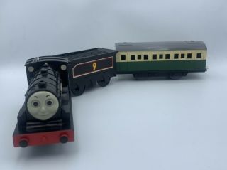 Tomy Trackmaster Plarail Donald The Scottish Engine With Express Coach