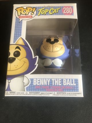 Funko Pop - Hanna - Barbera,  Top Cat - 280 Benny The Ball - Pop Animation