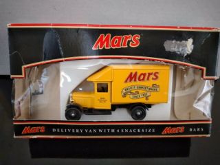 Vintage Mars Delivery Van 2001in Box Found In Attic - 99p Start -