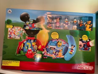 Disney Junior Mickey Mouse Clubhouse Deluxe Playset Lights Sounds Figures