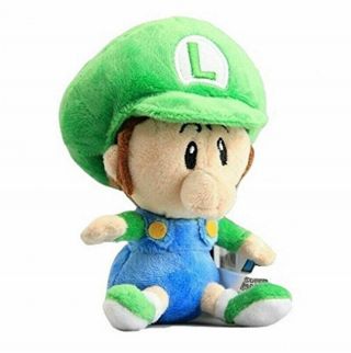 Little Buddy Toys Mario Plush 5 " Baby Luigi