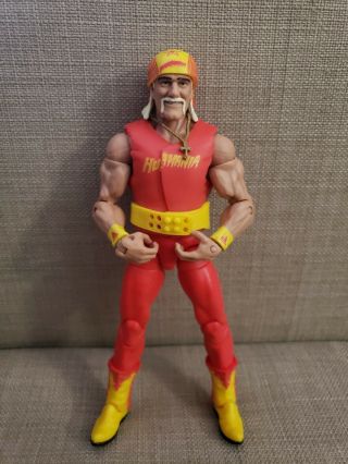 Hulk Hogan Wwe Elite Hall Of Fame Exclusive Wrestling Action Figure Loose