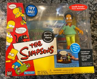 2001 Playmates - - The Simpsons - - Bowl A Rama - - Interactive Environment Playset