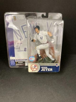 Mcfarlane York Yankees Figurine 2004 Sportspick Mlb Series 10 Derek Jeter