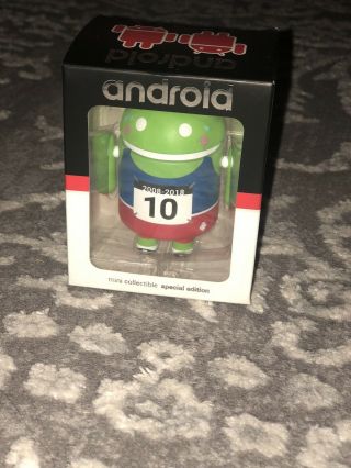 Android Mini Collectable Special Edition 10 Years Of Android Anniversary Runner