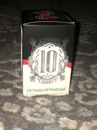 Android Mini Collectable Special Edition 10 Years Of Android Anniversary Runner 3